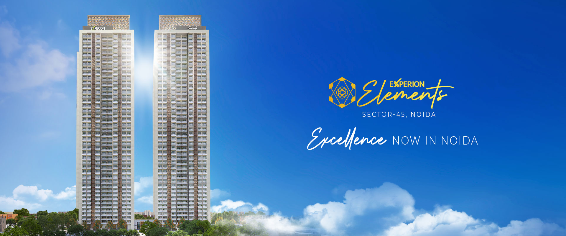 Experion Sector 45 Noida, 3/4 BHK Residential Apartment